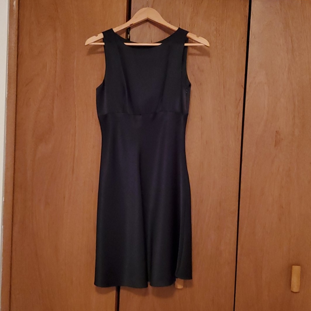 Black cocktail dress